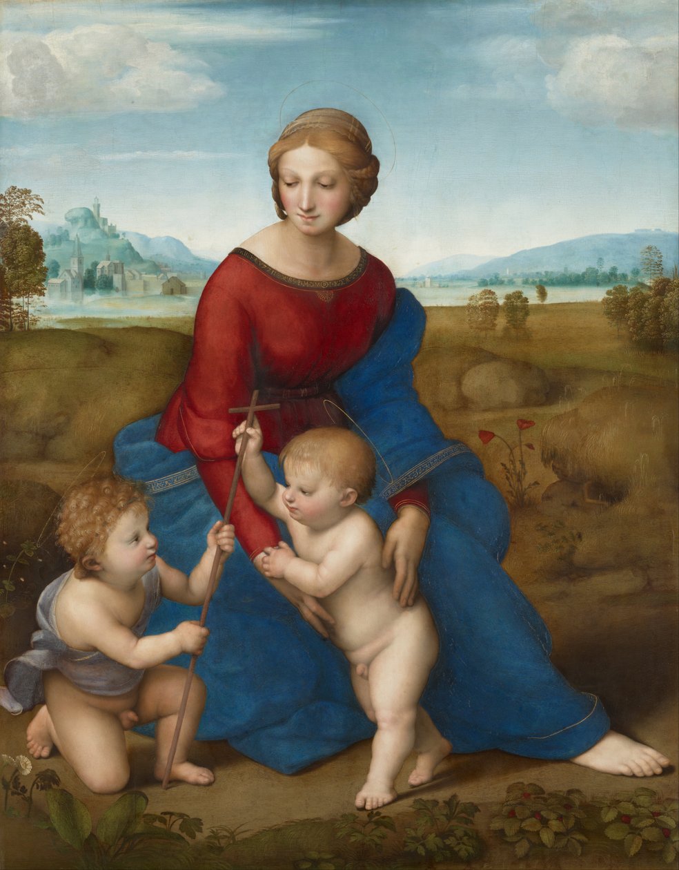 Madonna im Grünen von Raphael