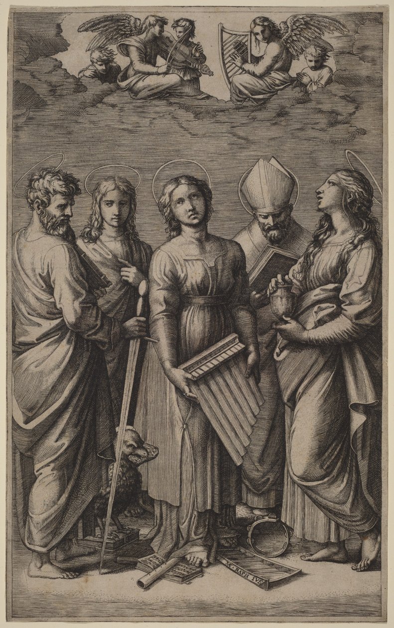 Heilige Cäcilia von Raphael