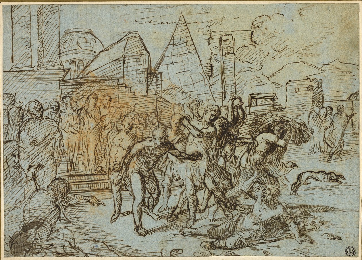 Steinigung des Heiligen Stephanus von Raymond de Lafage