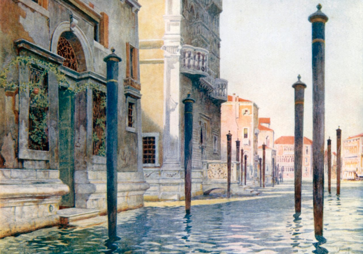 Blick auf den Canal Grande von Reginald Barratt