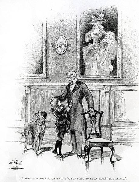Illustration für Little Lord Fauntleroy von Reginald Bathurst Birch