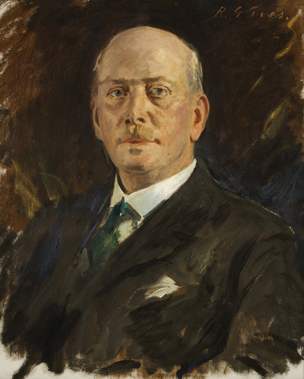 W.J. Warley, Esq., Senior Assistant Official Receiver of Bristol von Reginald Grenville Eves