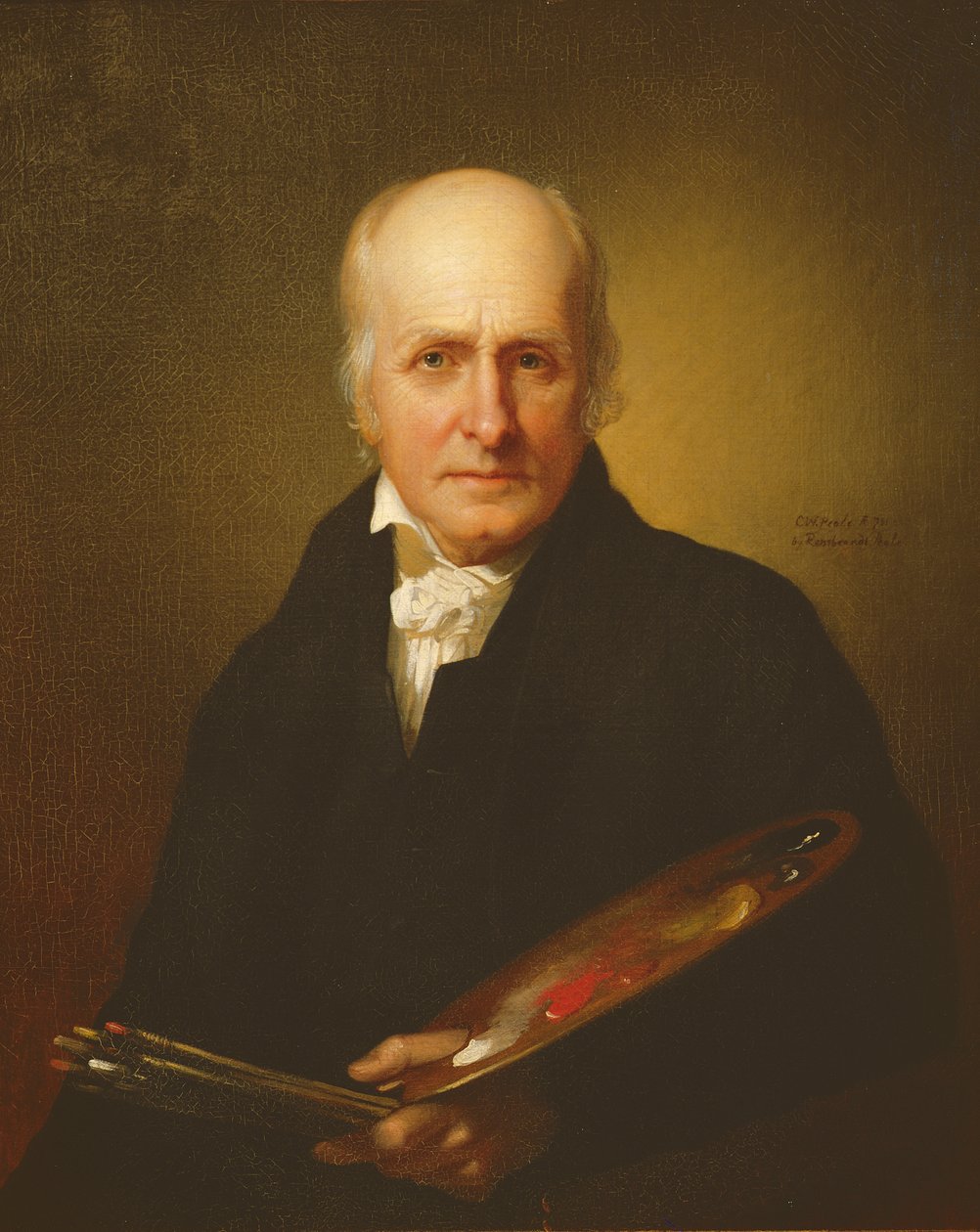 Charles Wilson Peale (1741-1827) von Rembrandt Peale