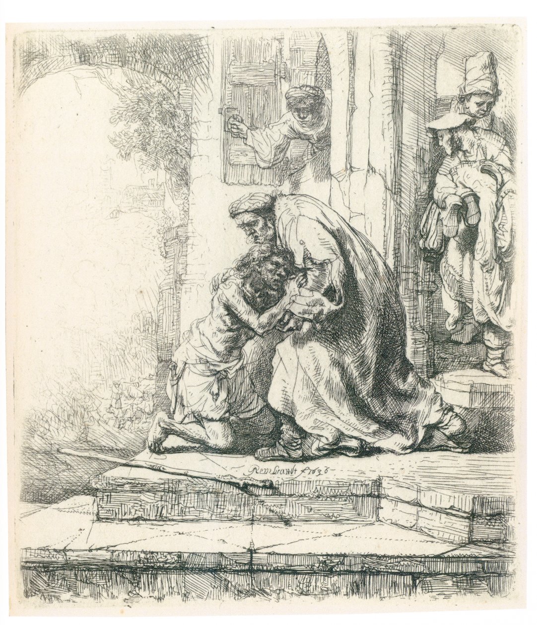 Die Rückkehr des verlorenen Sohnes von Rembrandt van Rijn