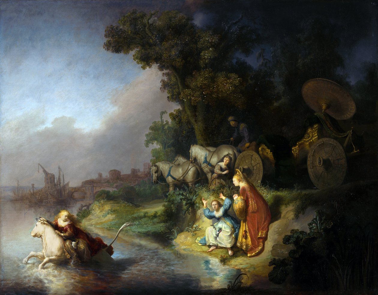 Die Entführung der Europa von Rembrandt van Rijn