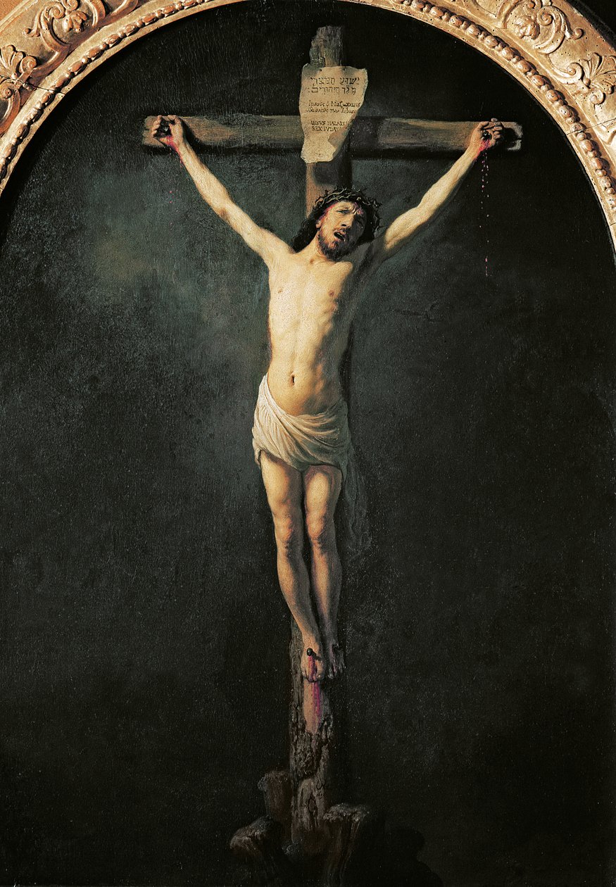 Christus am Kreuz von Rembrandt Harmensz. van Rijn