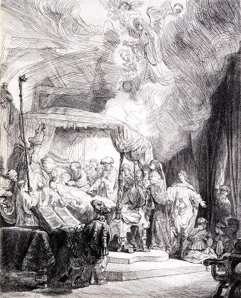 Tod der Jungfrau von Rembrandt Harmensz. van Rijn