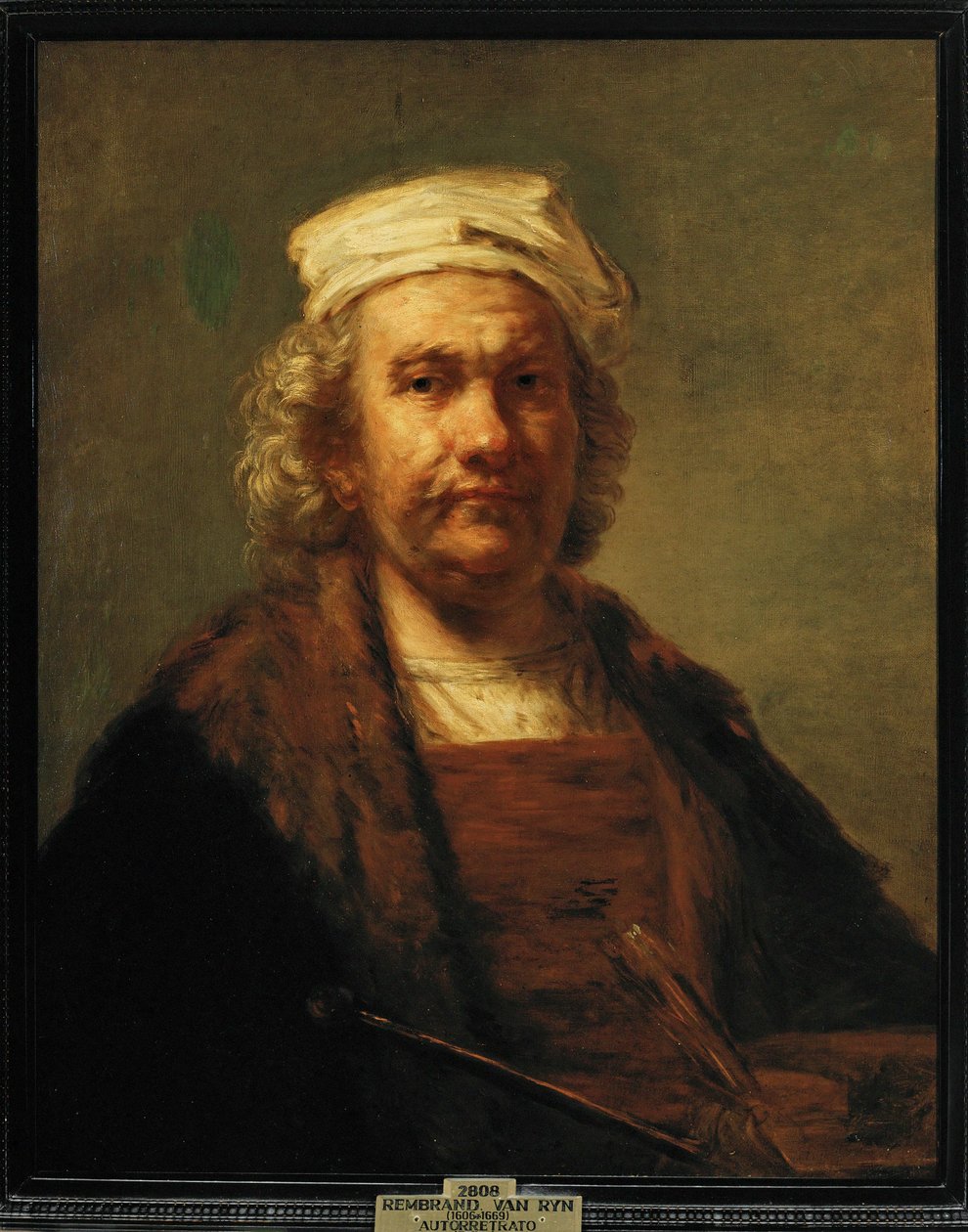 Selbstporträt von Rembrandt Harmensz. van Rijn