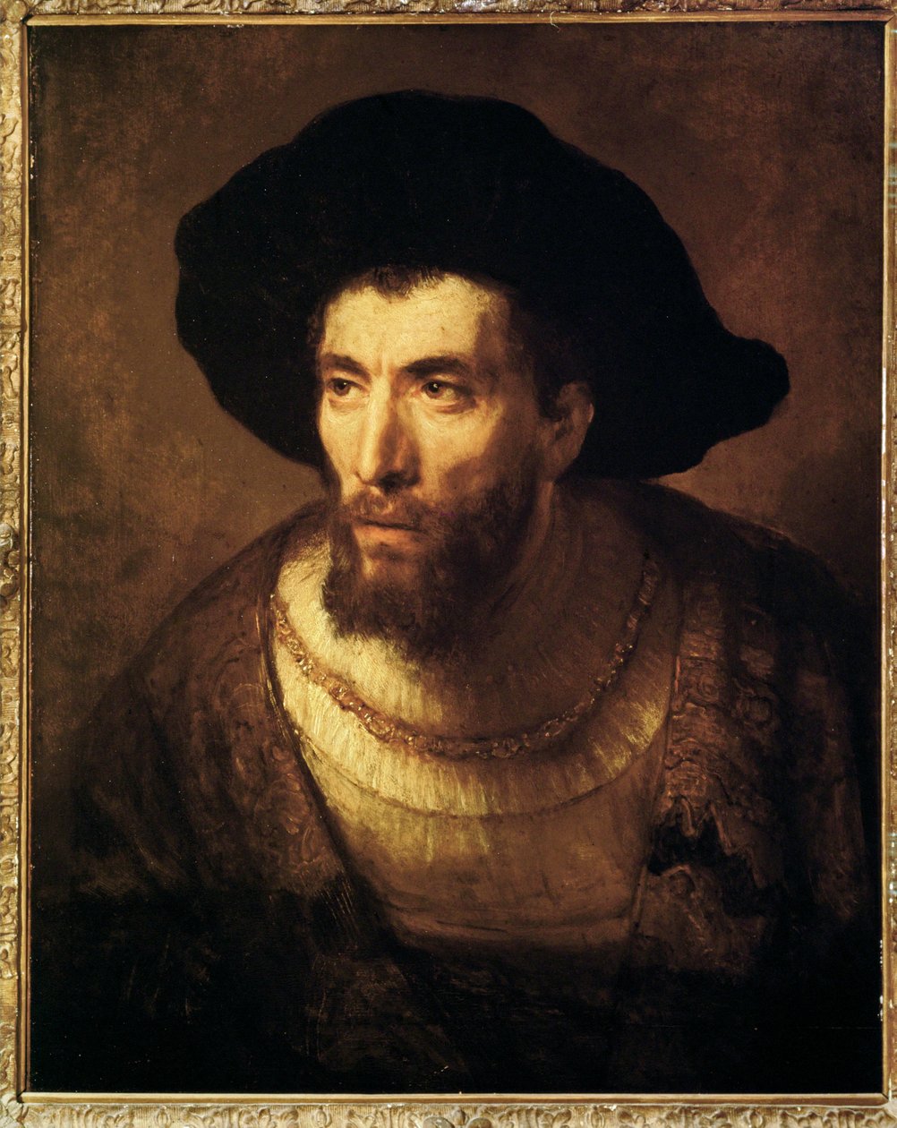 Der Philosoph von Rembrandt Harmensz. van Rijn