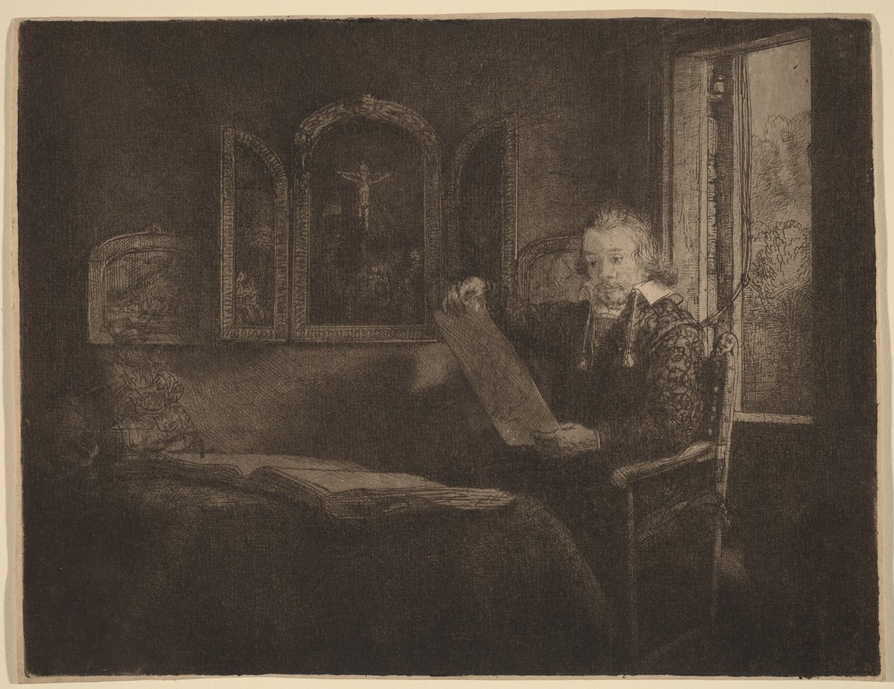 Abraham Francen von Rembrandt van Rijn