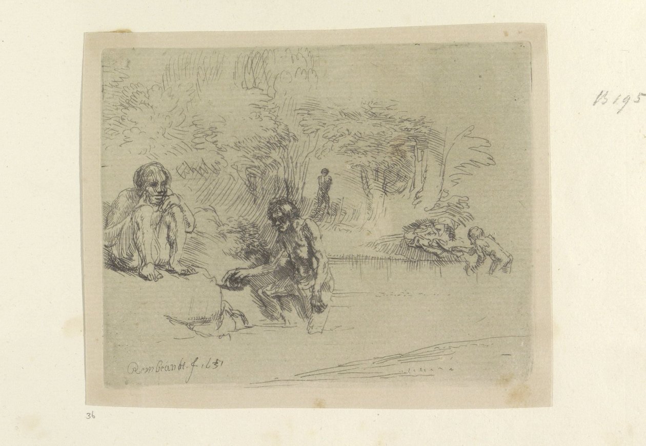 Baders von Rembrandt van Rijn