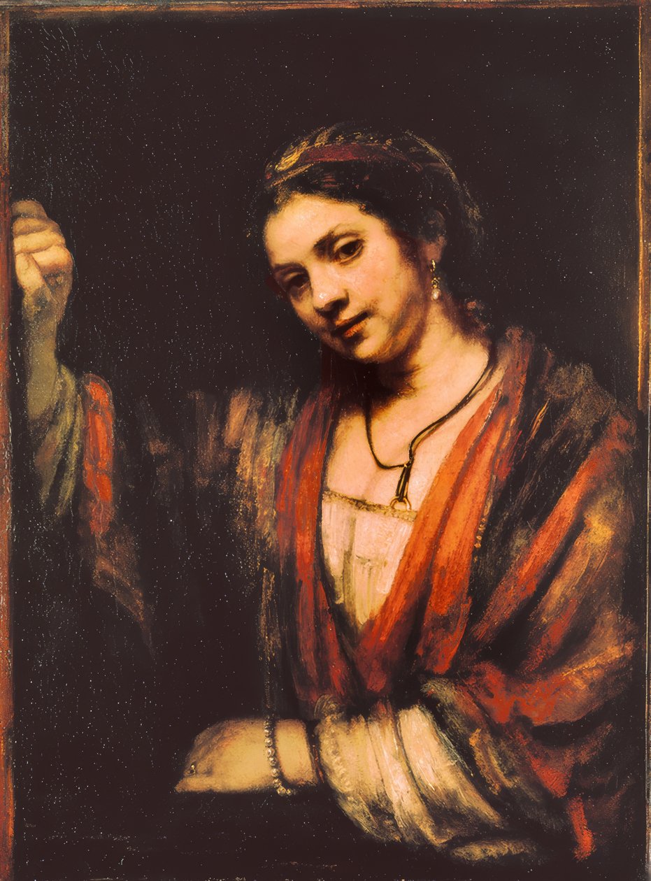 Bildnis der Hendrickje Stoffels von Rembrandt van Rijn