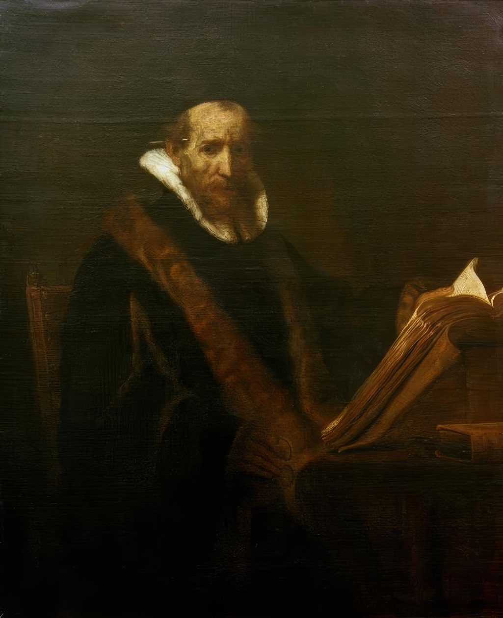 Bildnis des Johannes Cornelisz. Sylvius (?) von Rembrandt van Rijn