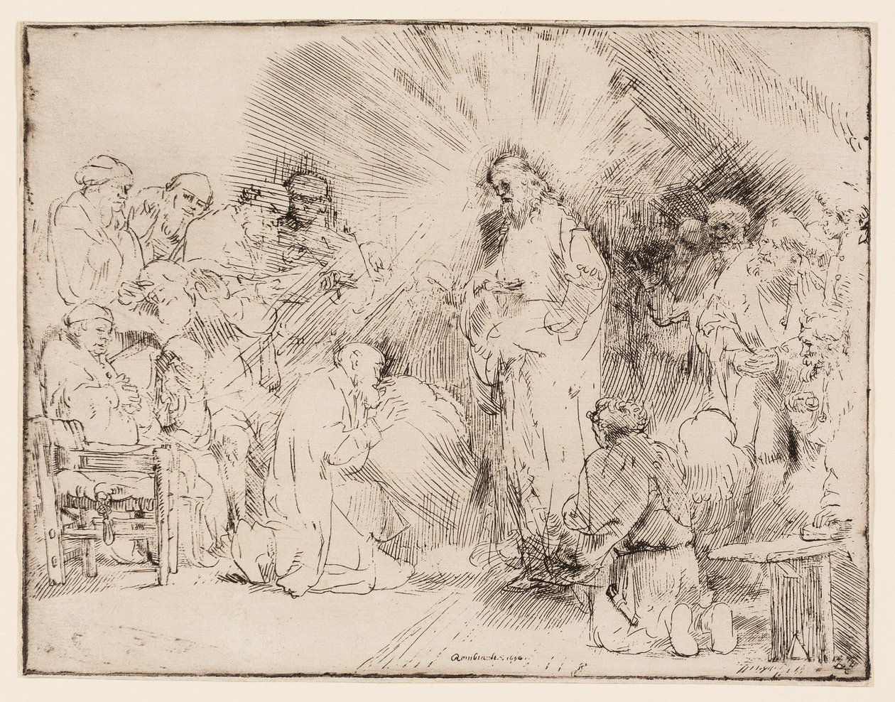 Christus erscheint den Aposteln von Rembrandt van Rijn