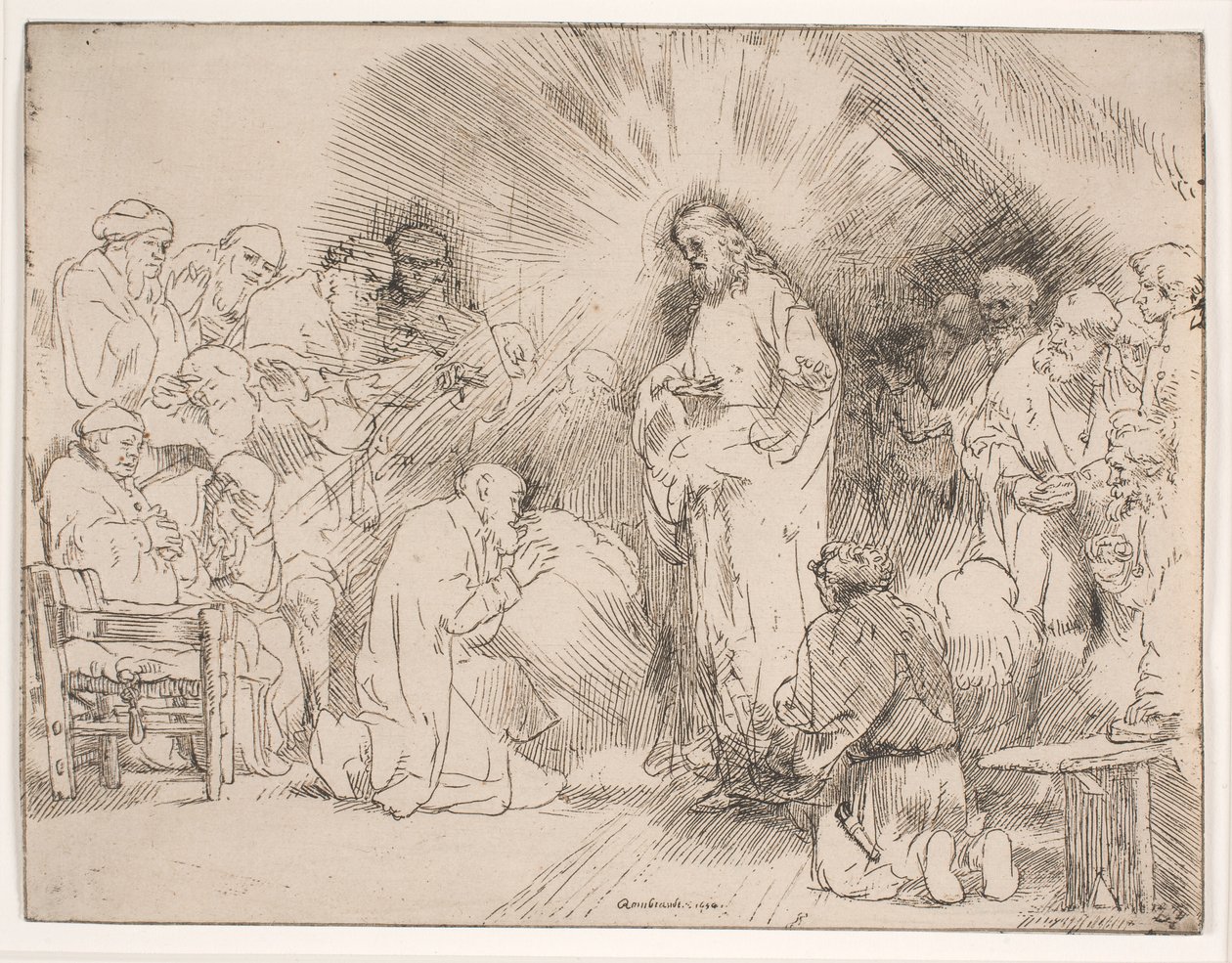 Christus erscheint den Aposteln von Rembrandt van Rijn