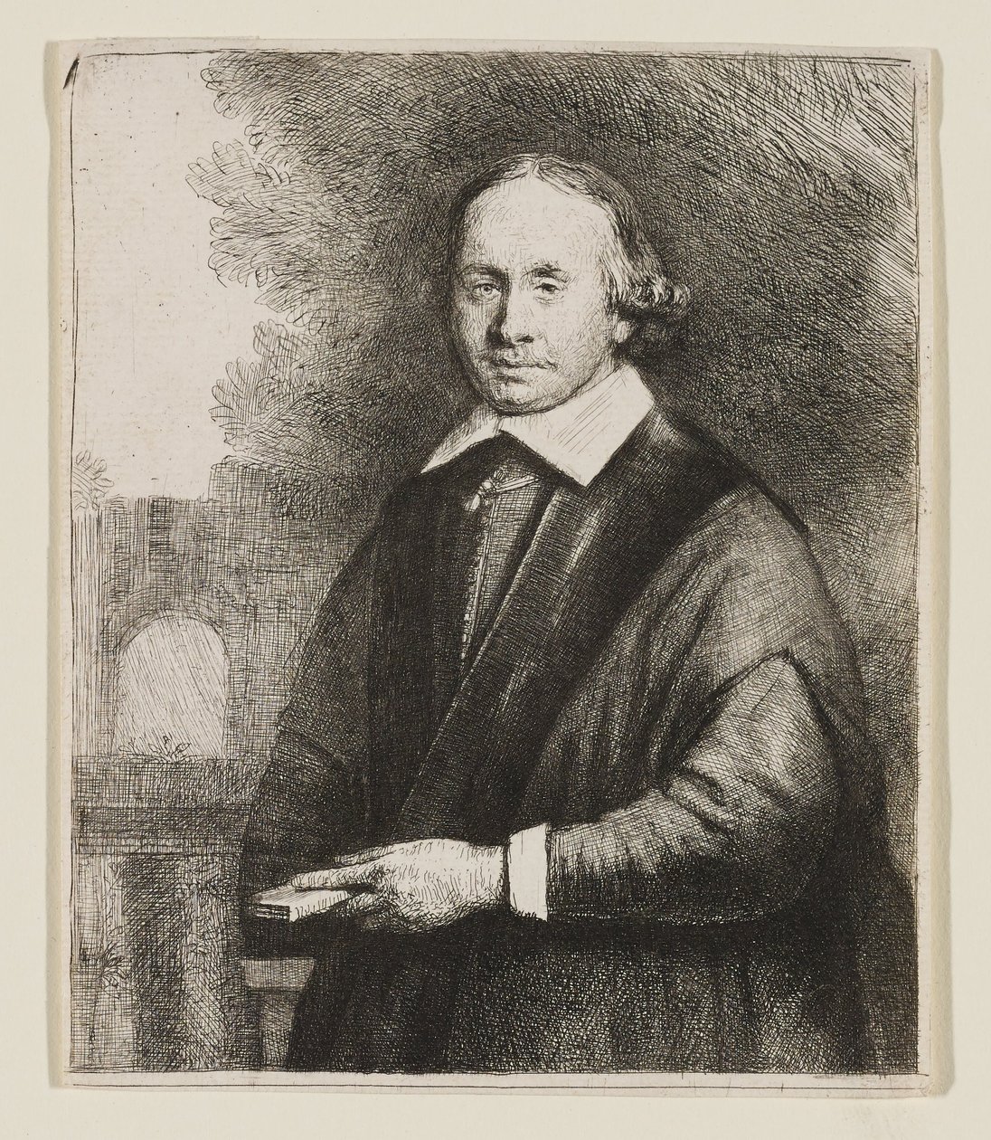 Jan Antonides Von Der Linden, Professor der Medizin von Rembrandt van Rijn