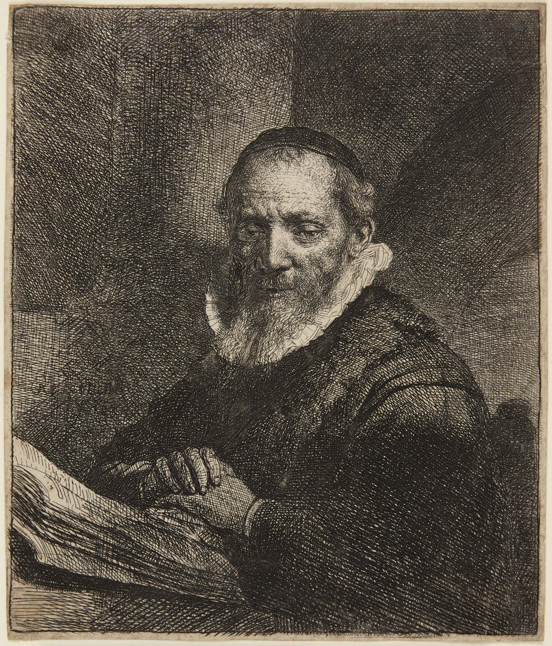 Jan Cornelis Sylvius von Rembrandt van Rijn