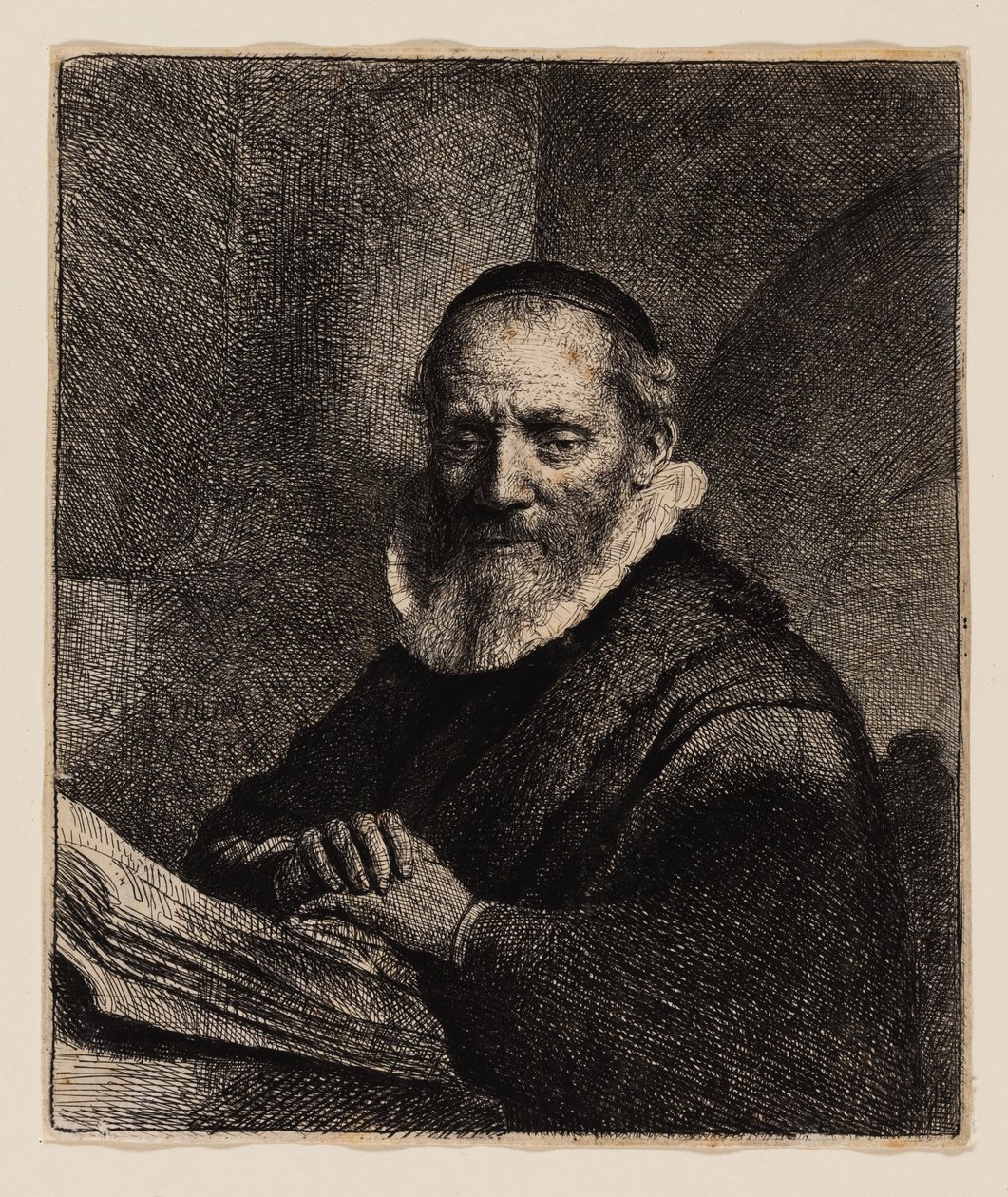 Jan Cornelius Sylvius von Rembrandt van Rijn
