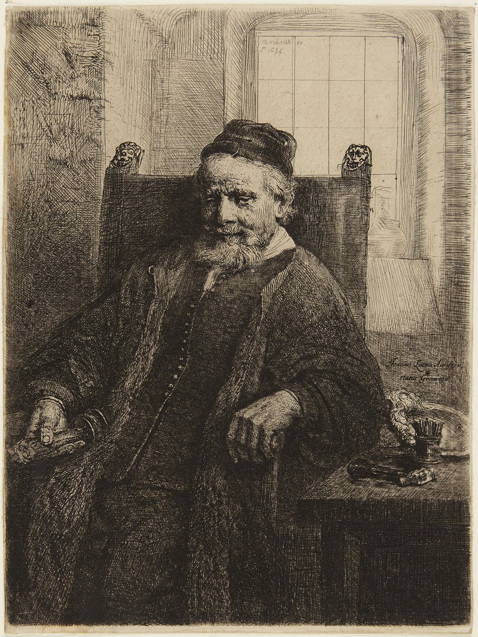 Jan Lutma, Goldschmied von Rembrandt van Rijn