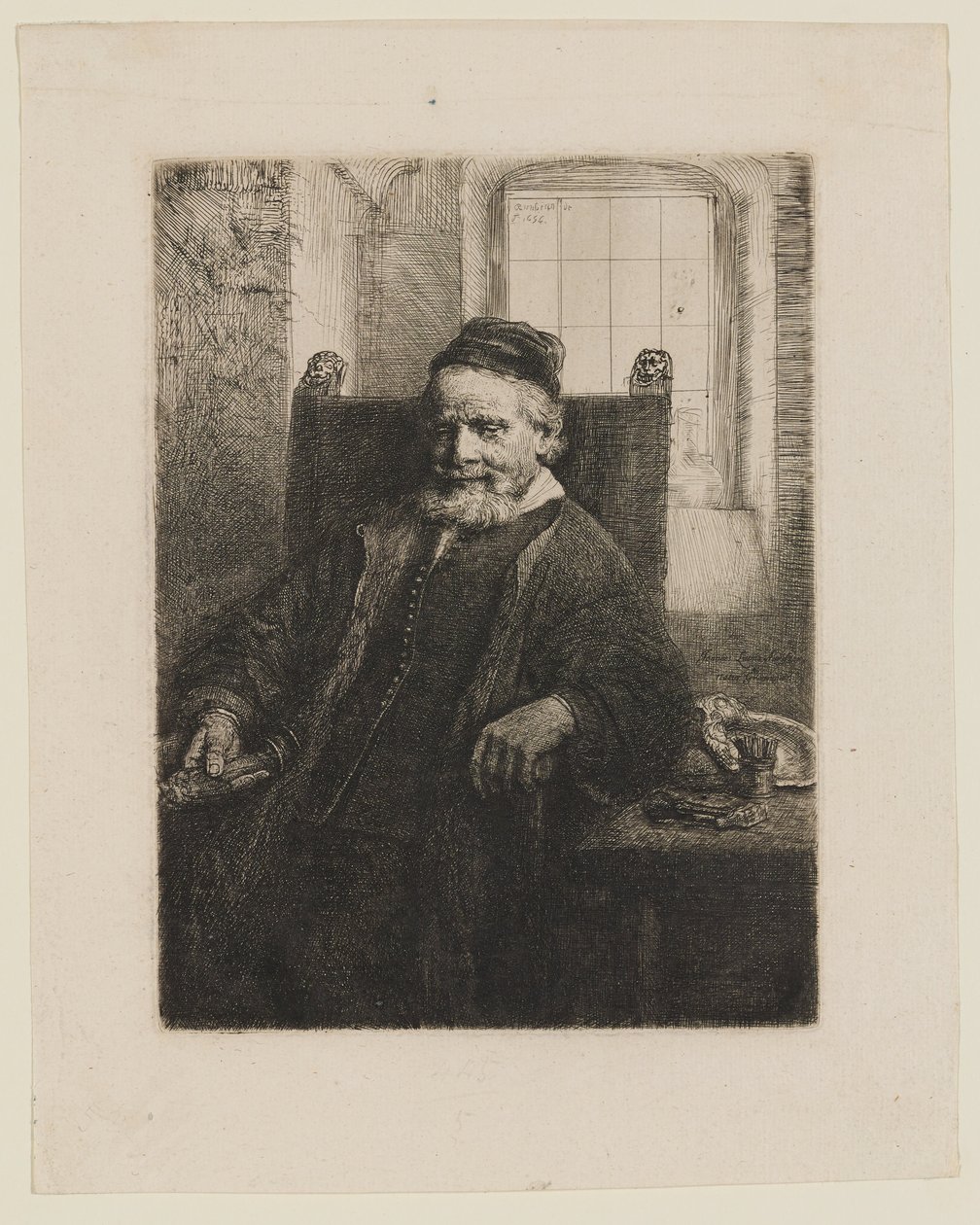 Jan Lutma, der Ältere, Goldschmied und Bildhauer von Rembrandt van Rijn