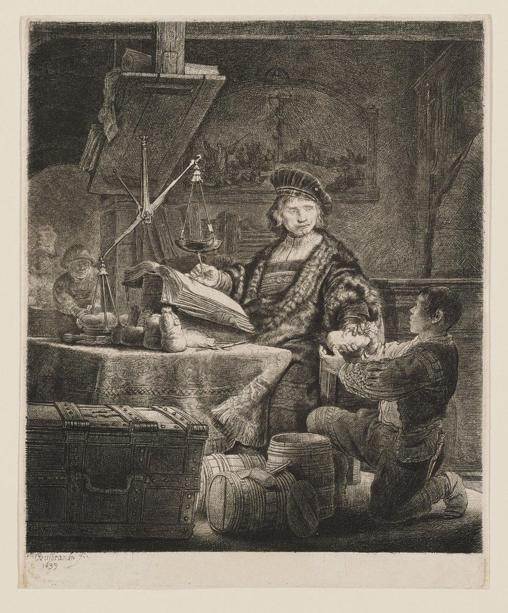 Jan Uytenbogaert, Generalempfänger von Rembrandt van Rijn