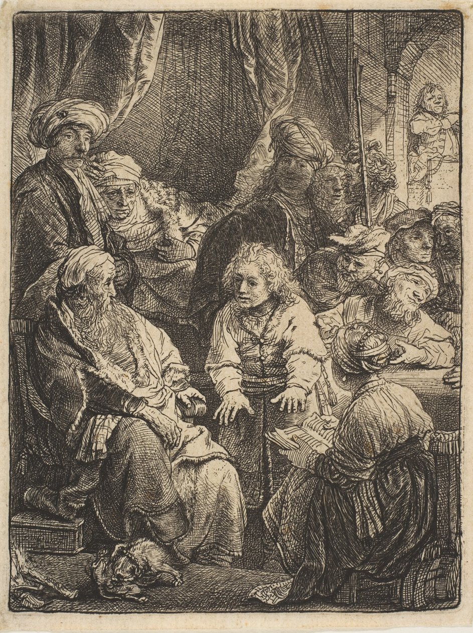 Joseph erzählt seine Träume von Rembrandt van Rijn