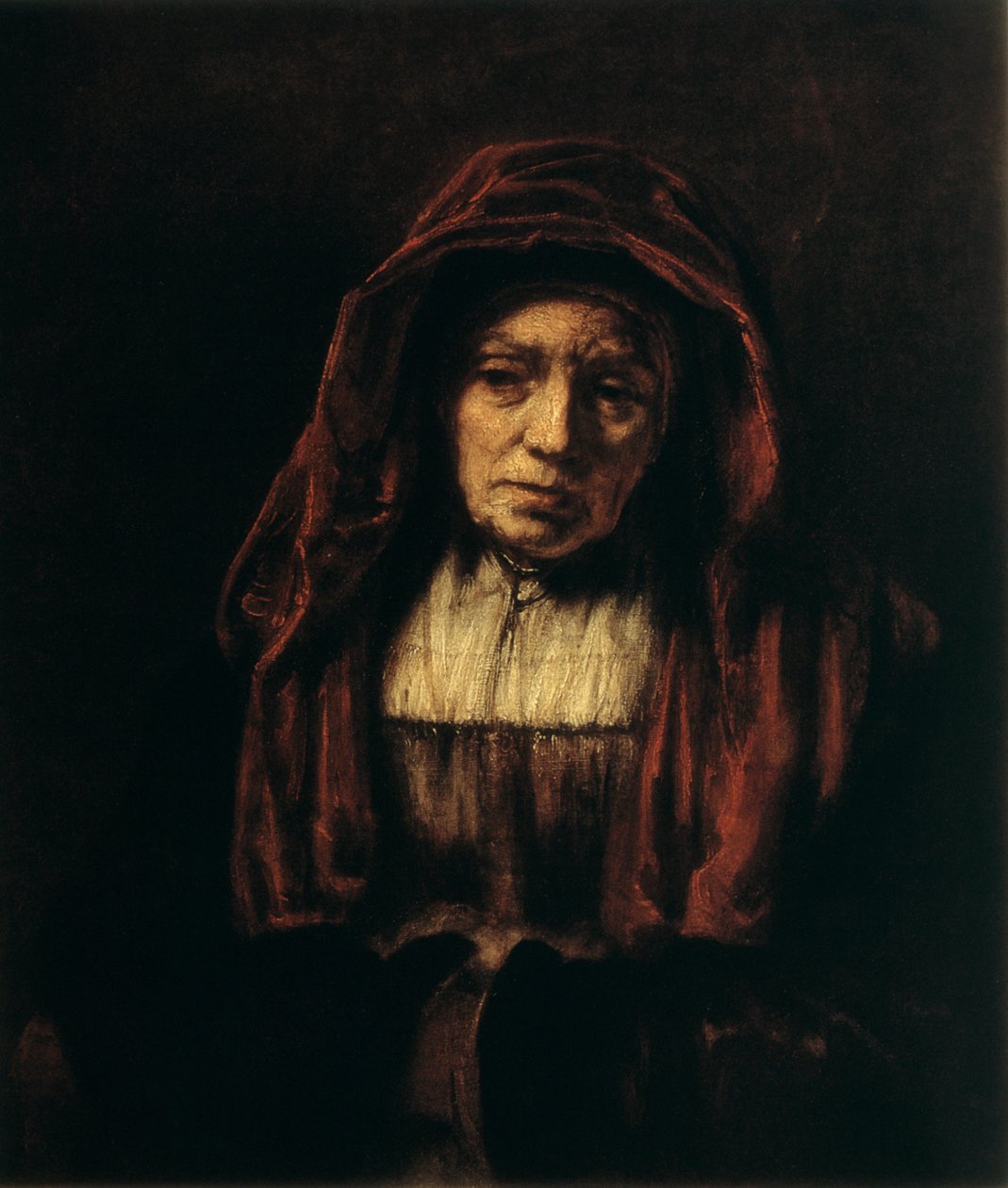 Porträt einer alten Frau, 1654 von Rembrandt van Rijn