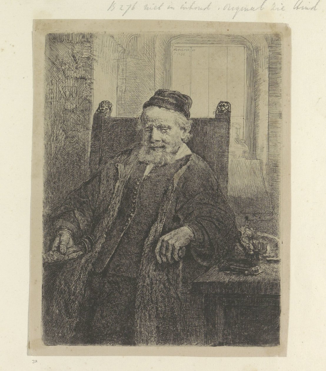 Porträt des Goldschmieds Jan Lutma von Rembrandt van Rijn