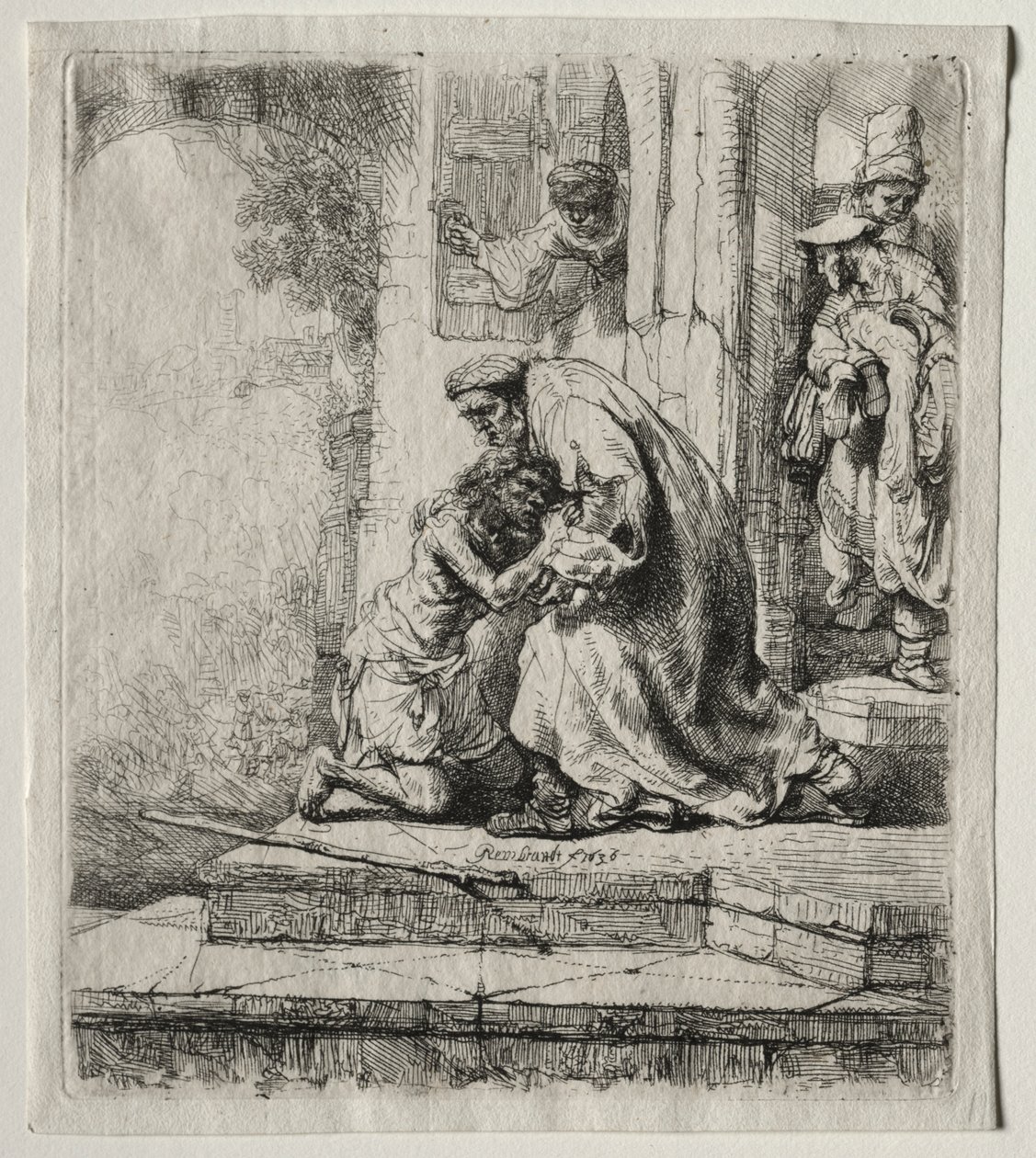 Die Rückkehr des verlorenen Sohnes von Rembrandt van Rijn