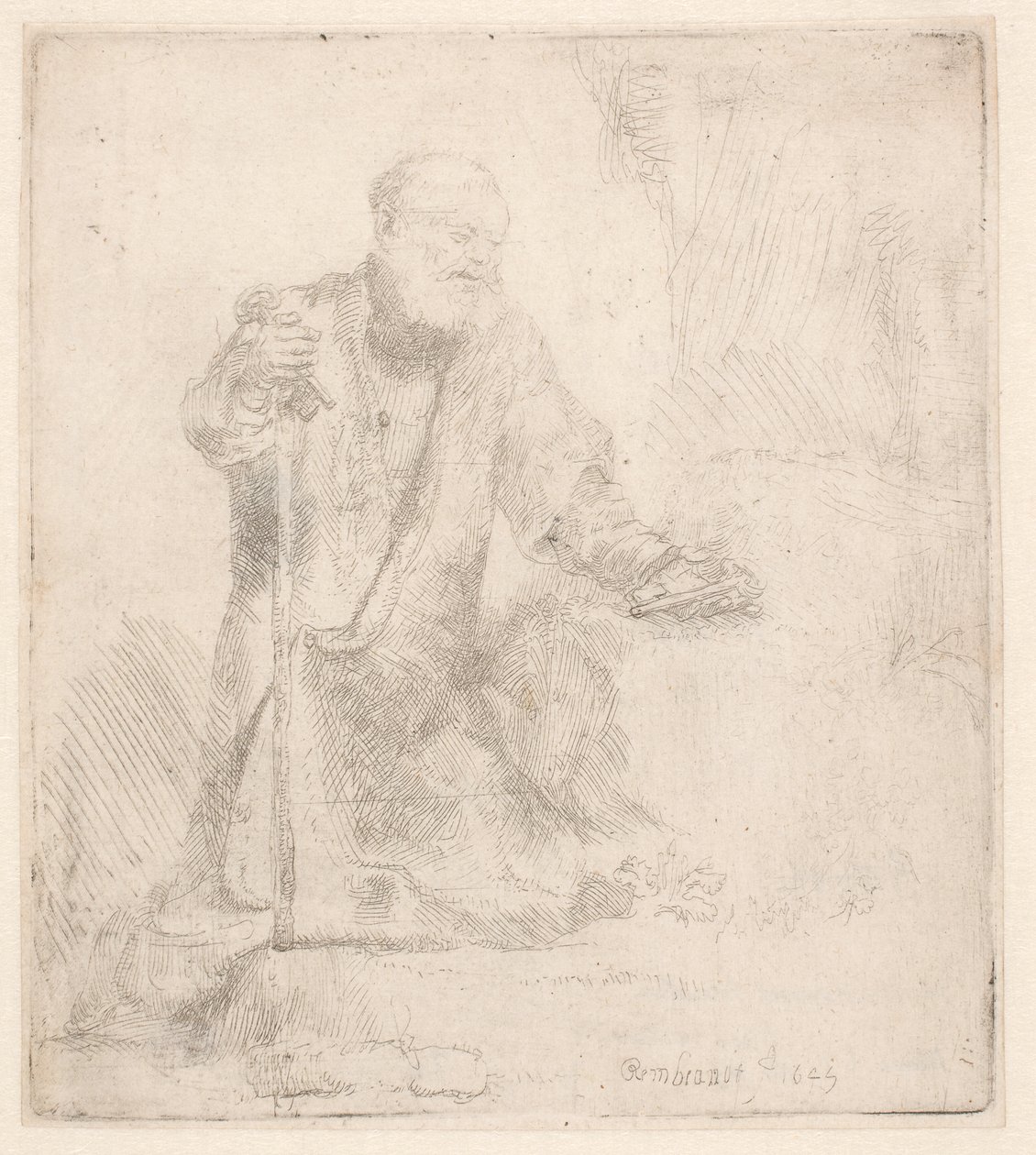 Der reuige Heilige Petrus von Rembrandt van Rijn
