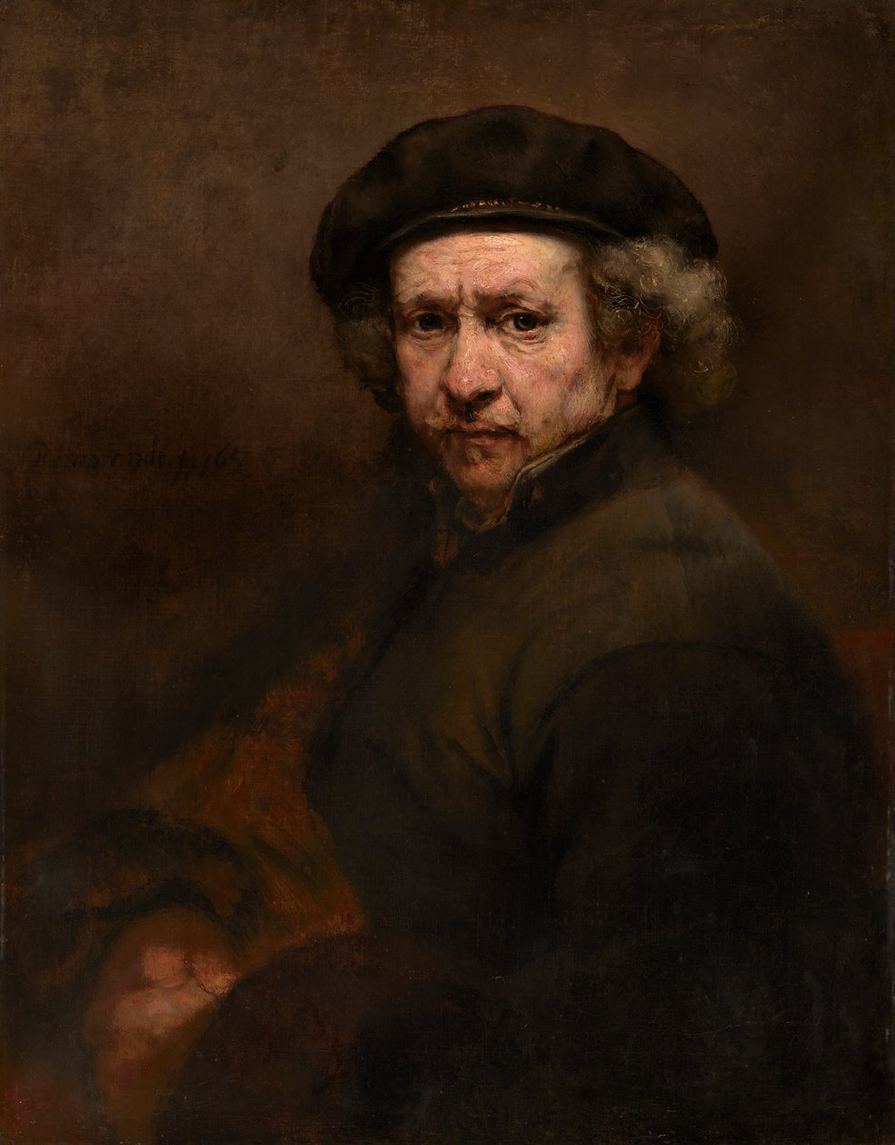 Selbstporträt von Rembrandt van Rijn