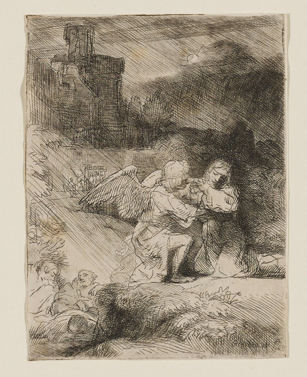 Die Agonie im Garten von Rembrandt van Rijn