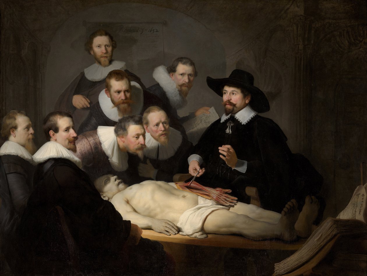 Die Anatomie des Dr. Nicolaes Tulp von Rembrandt van Rijn