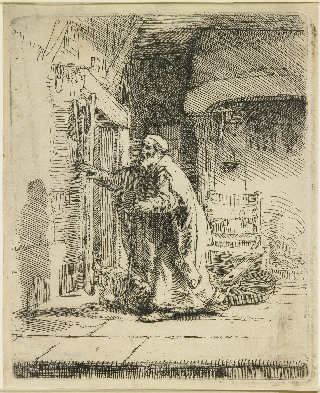Die Blindheit des Tobit, 1651 von Rembrandt van Rijn