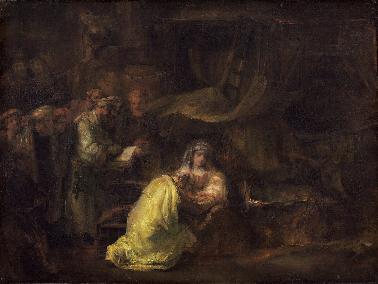 Die Beschneidung, 1661 von Rembrandt van Rijn