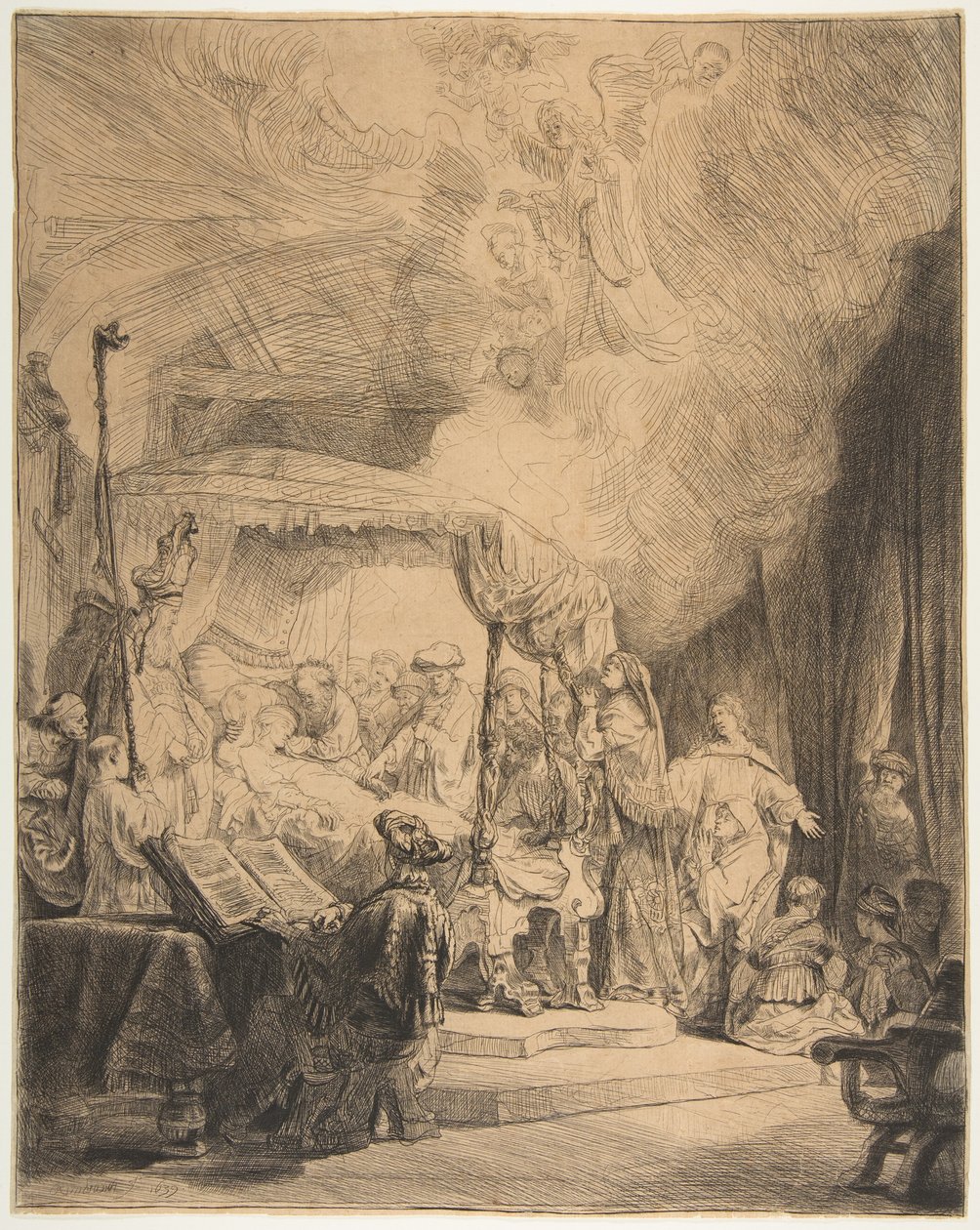 Der Tod der Jungfrau, 1639 von Rembrandt van Rijn
