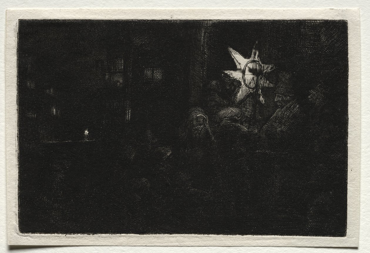 Der Stern der Könige: Ein Nachtstück von Rembrandt van Rijn