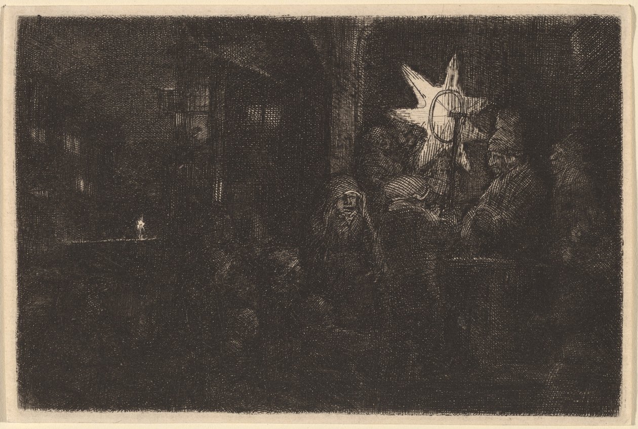 Der Stern der Könige: Ein Nachtstück von Rembrandt van Rijn