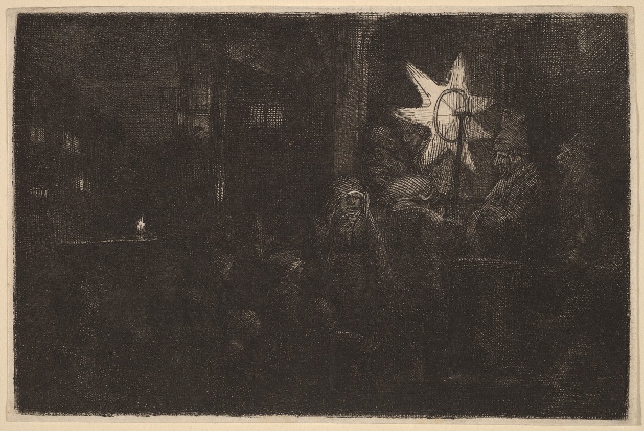 Der Stern der Könige: ein Nachtstück von Rembrandt van Rijn
