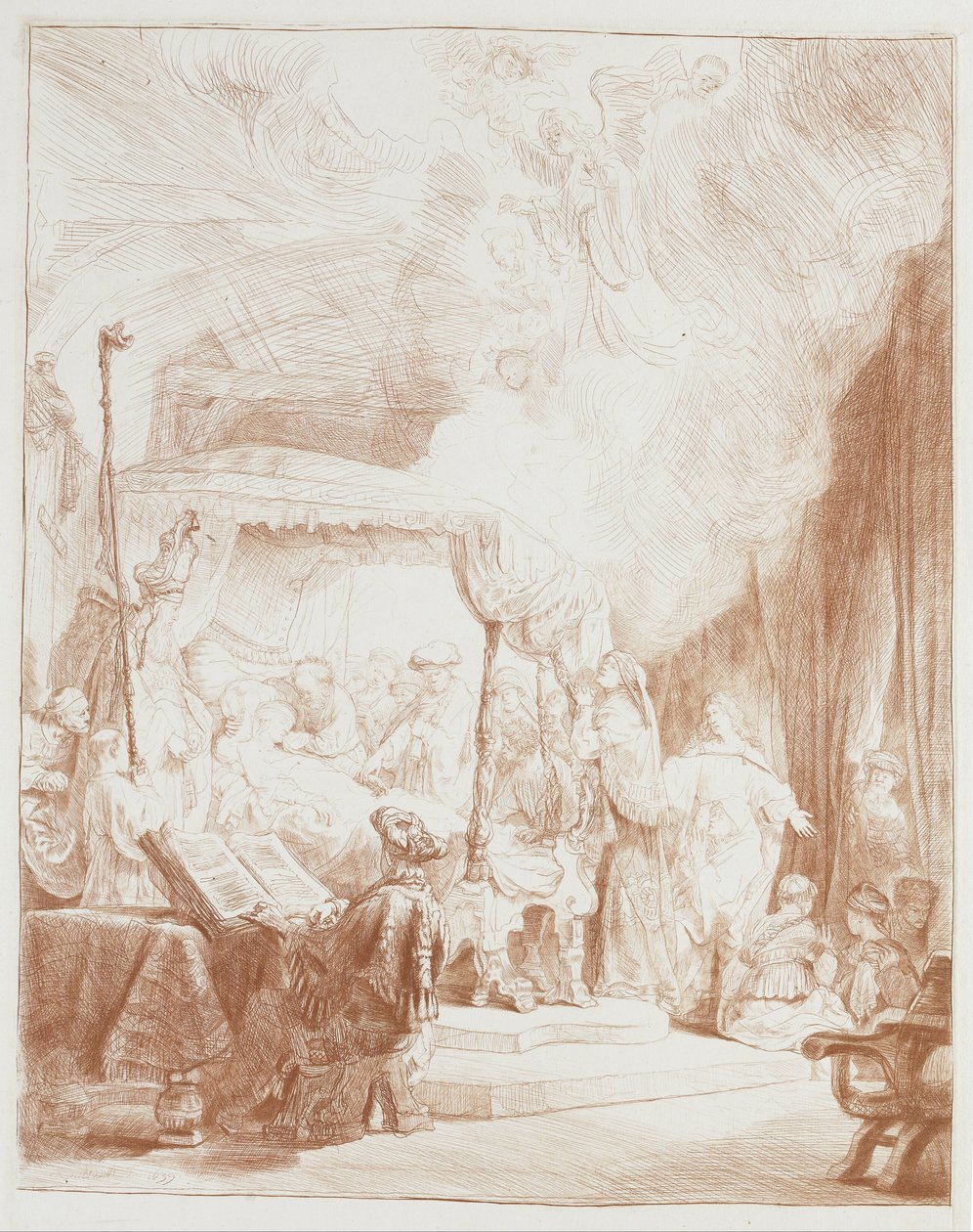 Der Tod der Jungfrau von Rembrandt van Rijn