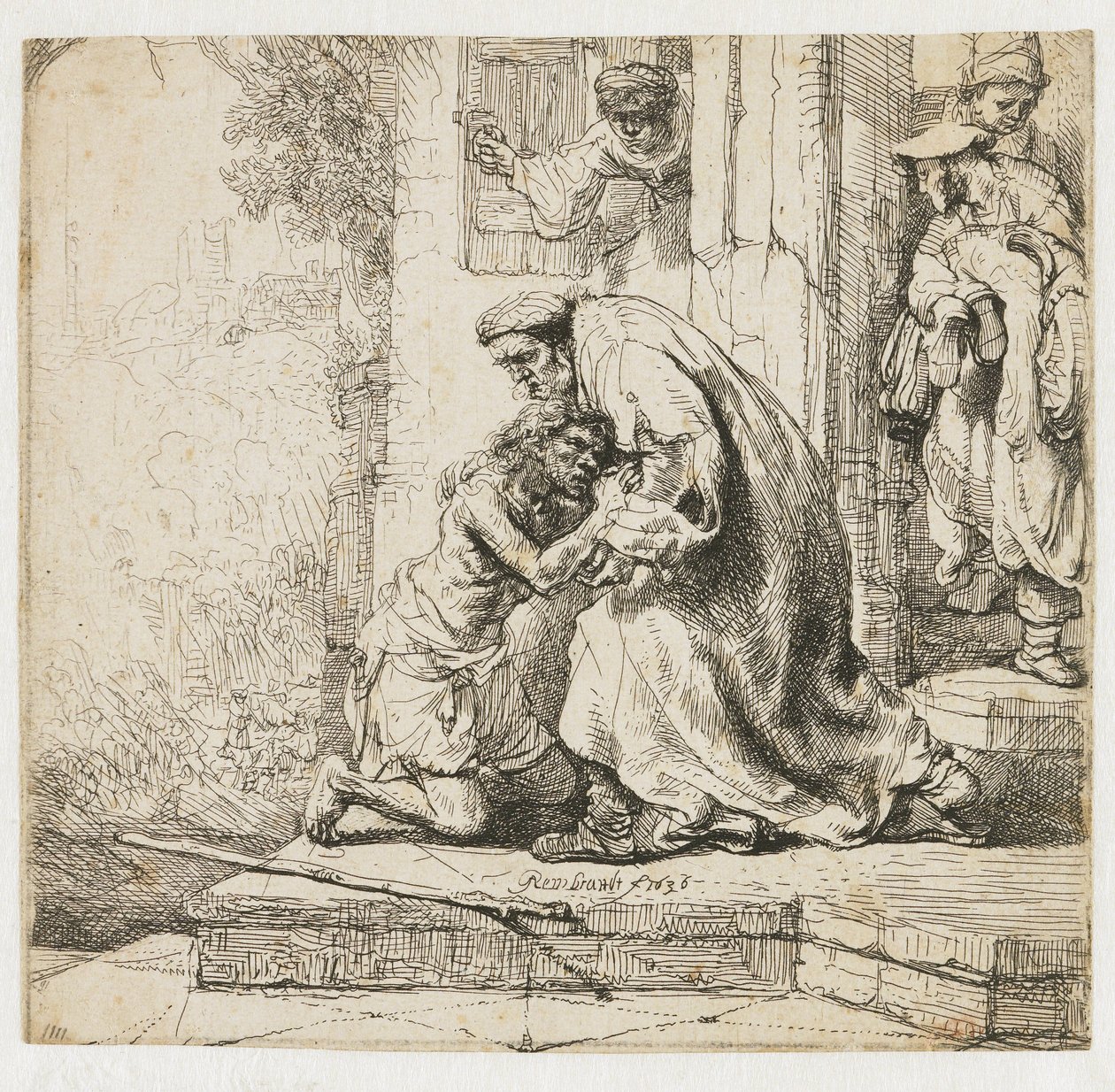 Die Rückkehr des verlorenen Sohnes von Rembrandt van Rijn