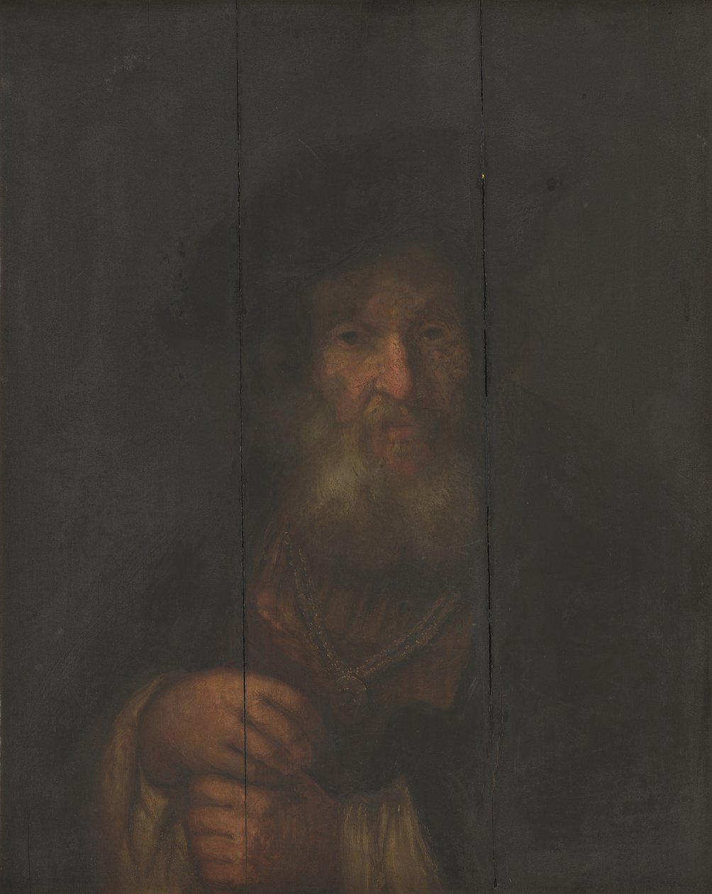 Porträt eines alten Juden von Rembrandts skole