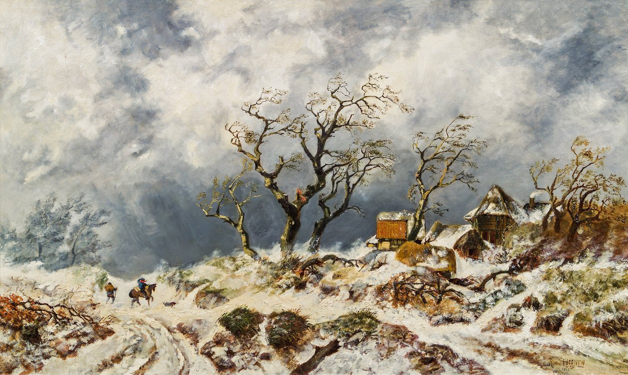Winterlandschaft von Remigius Adrianus Haanen