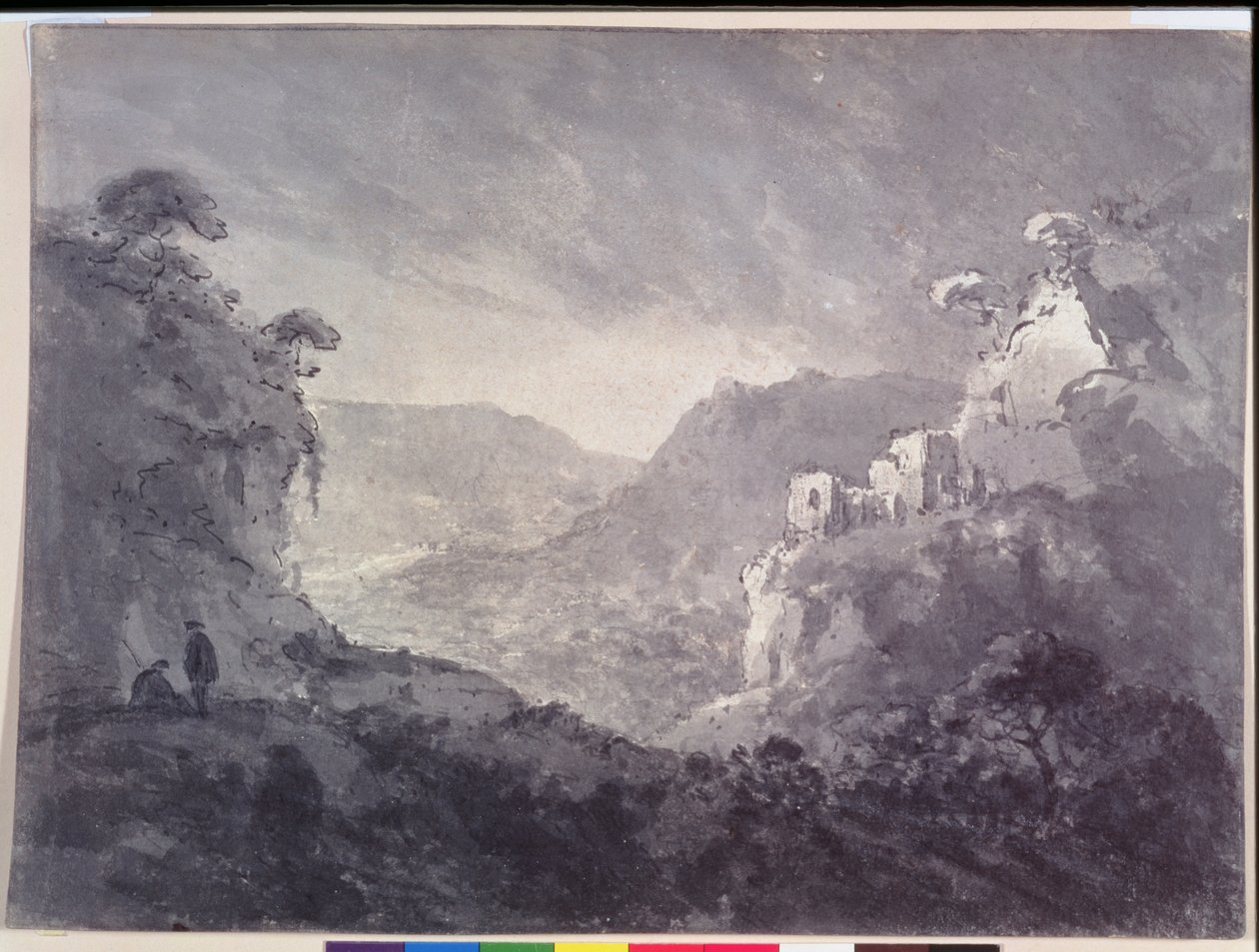 Blick in ein gewundenes Tal von Rev. William Gilpin