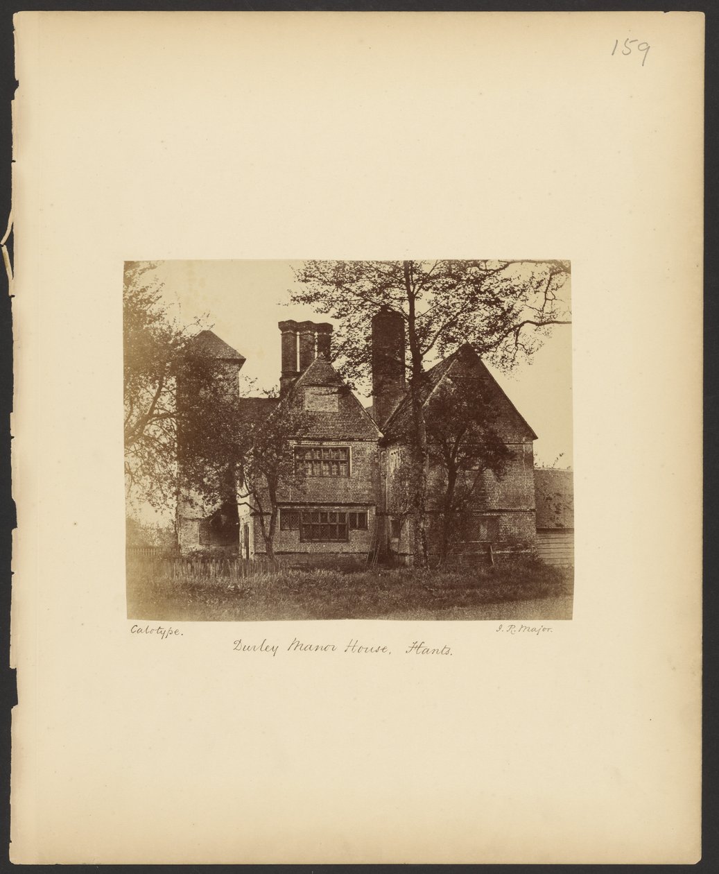 Durley Manor House, Hants von Reverend John Richardson Major