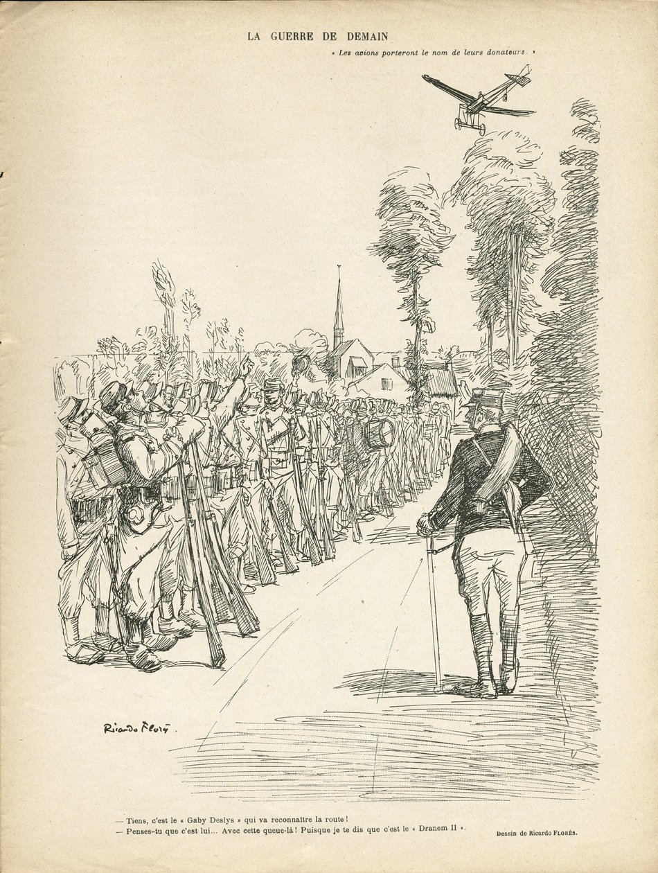 Illustration von Ricardo Flores (1878-1918) in Le Lire von Ricardo Flores