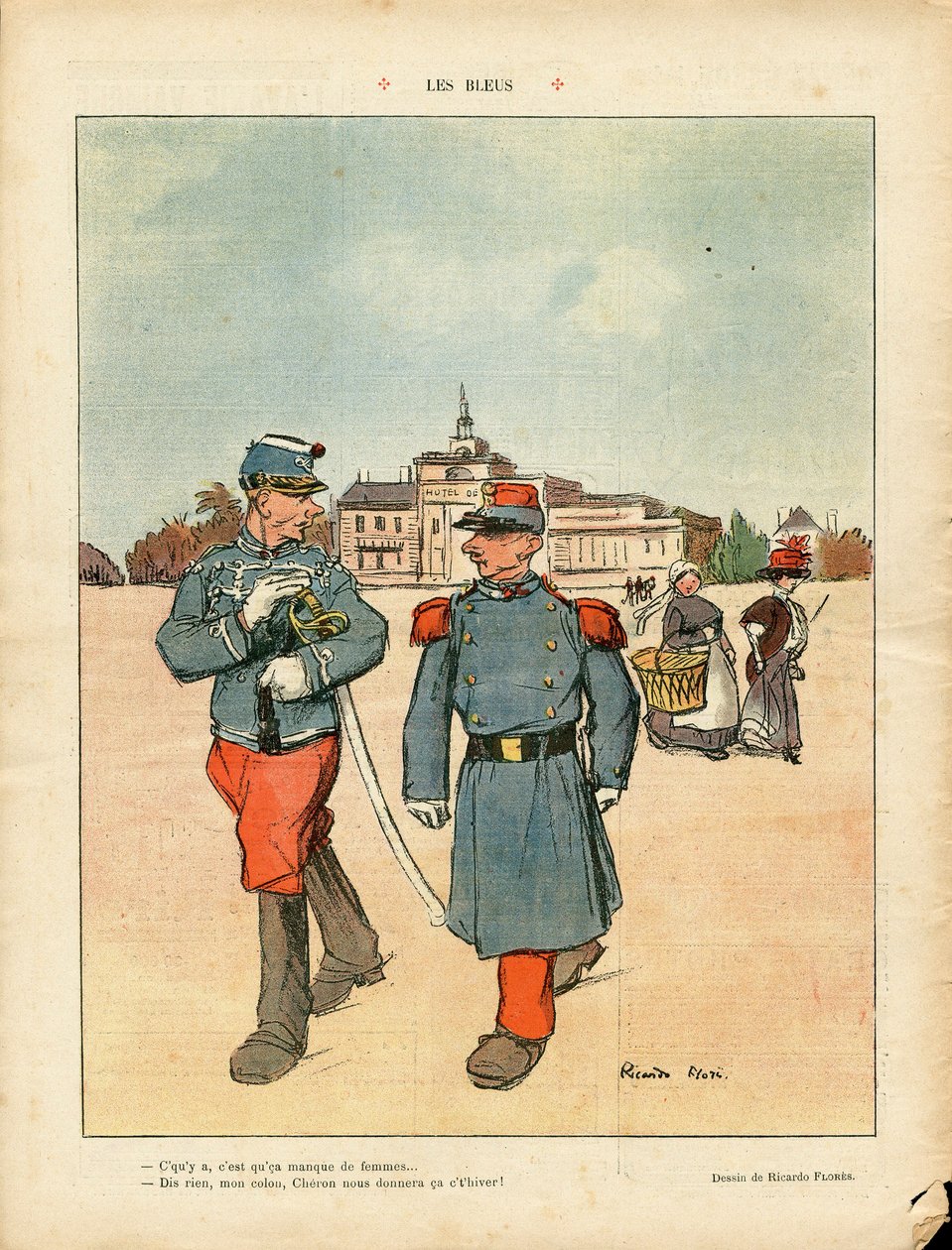 Das Lachen, Satirisch in Farben von Ricardo Flores