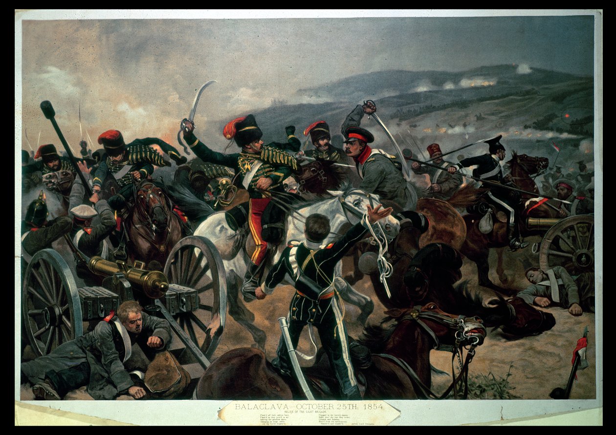 Schlacht von Balaclava, 25. Oktober 1854, Entsatz der Leichten Brigade
