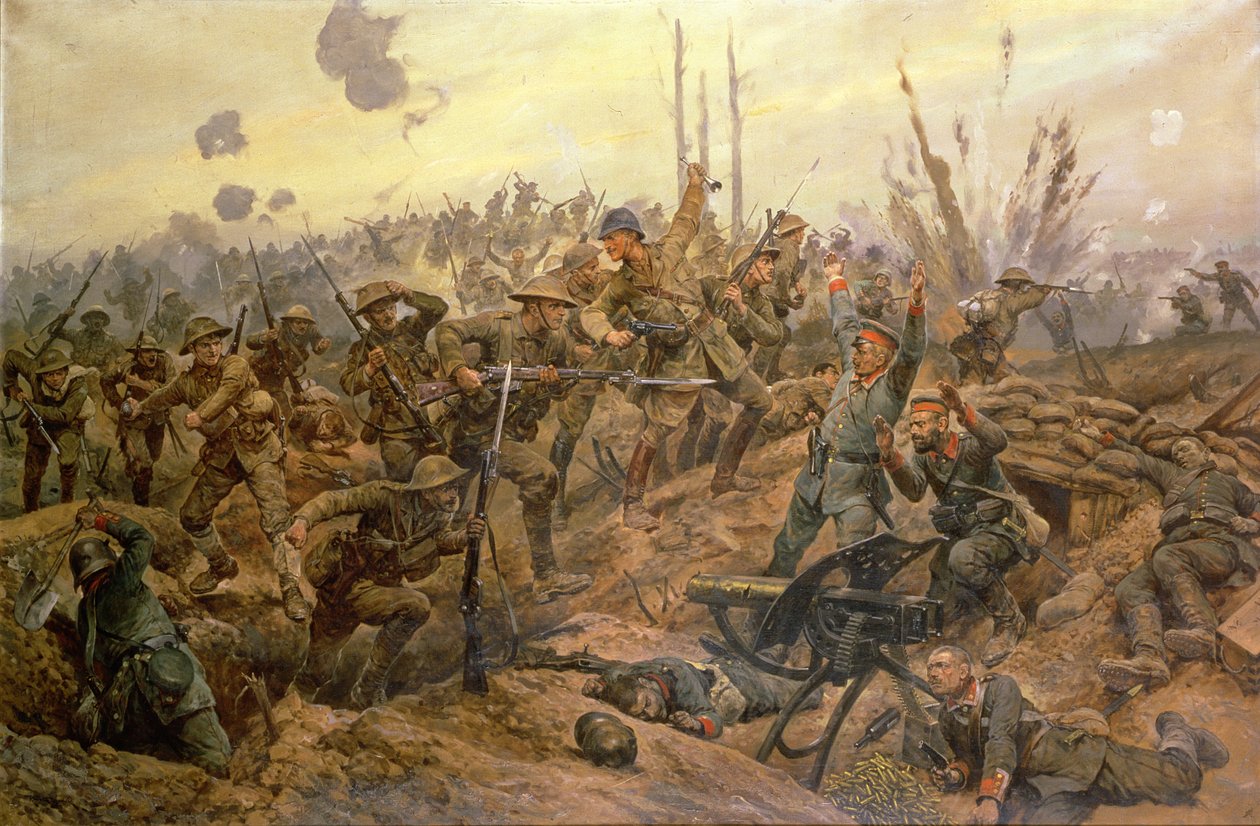 Die Schlacht an der Somme von Richard Caton Woodville junior