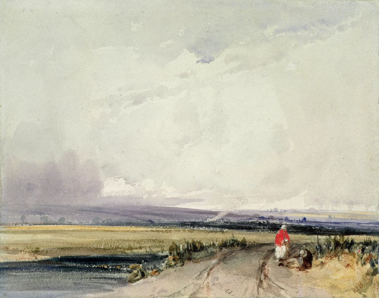 Landschaft in der Normandie, traditionell bekannt als 